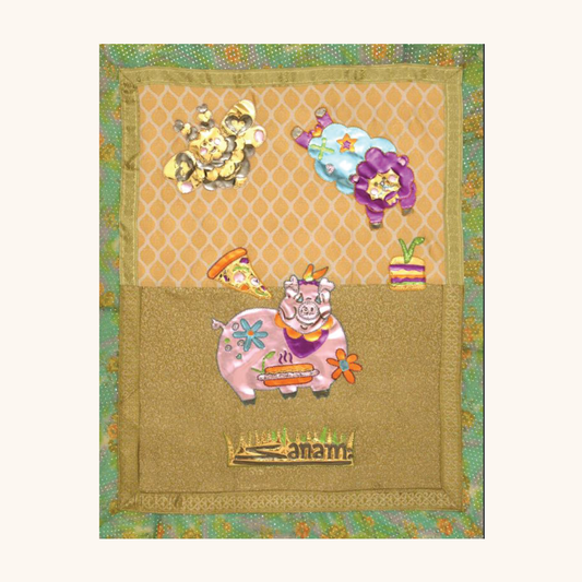 Pig With Sheep And Bee